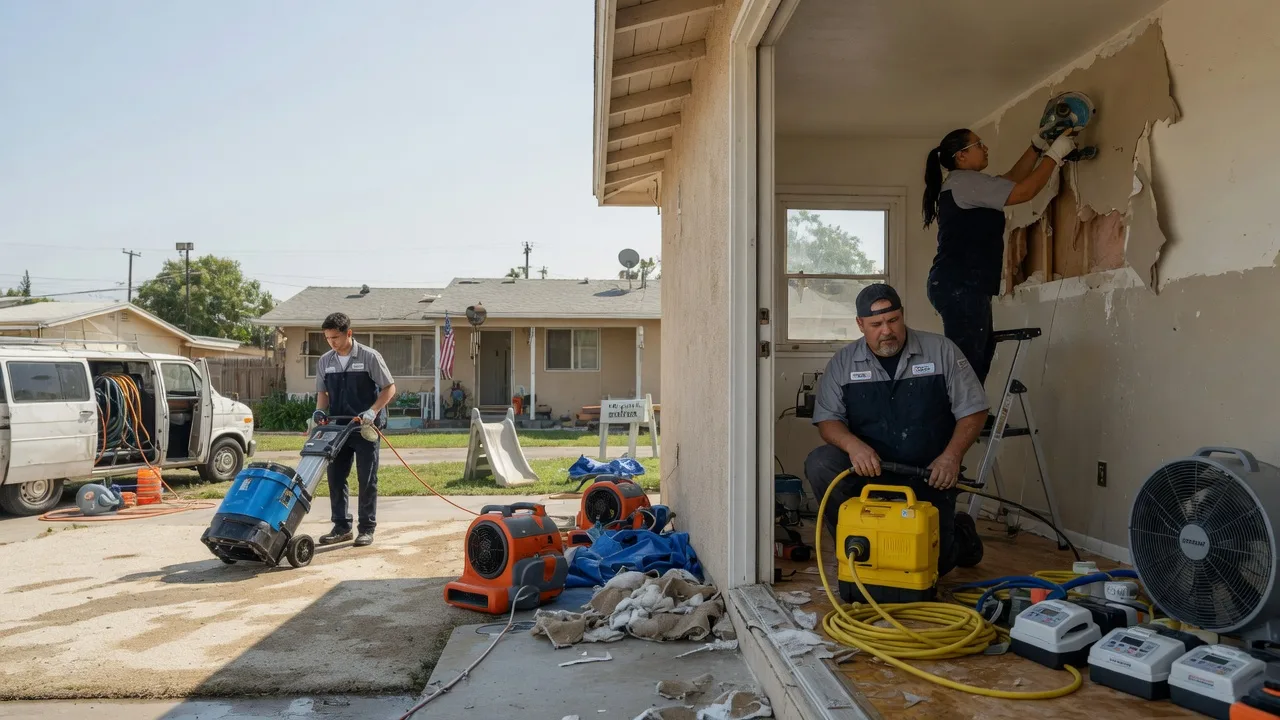 Water Damage Restoration in Kansas near me